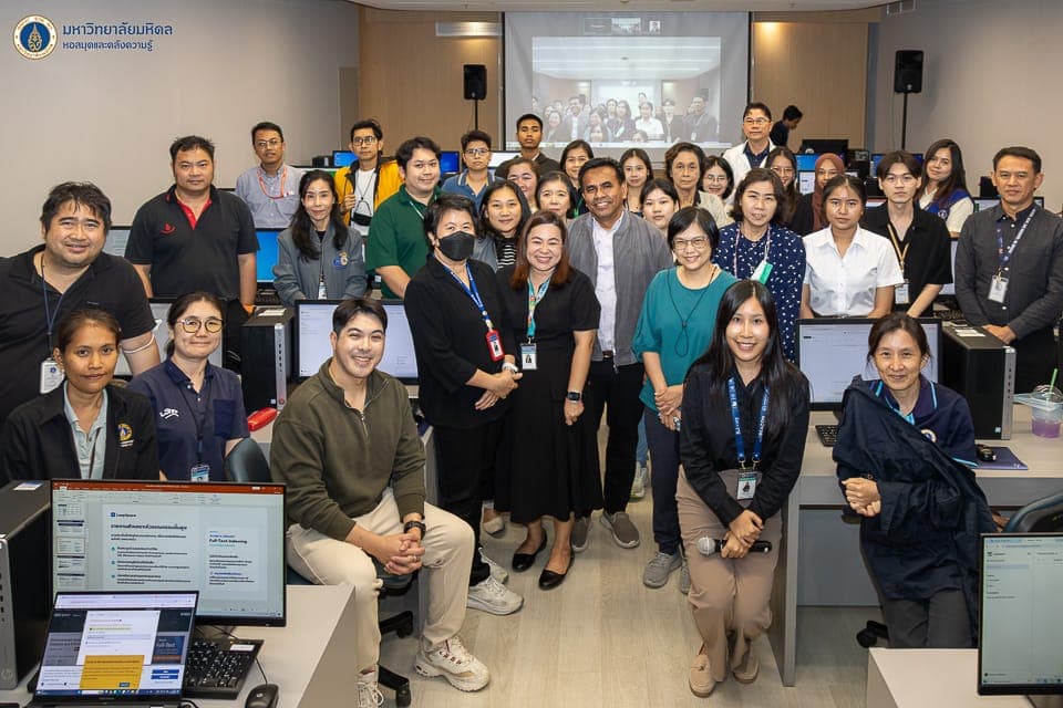 หอสมุดฯ จัดโครงการ “Library AI Lab” ครั้งที่ 4 ในหัวข้อ “จากงานวิจัยสู่การตีพิมพ์ด้วย Prism และ LeapSpace"