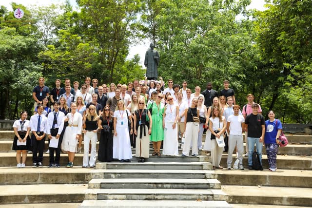 Welcomed exchange students from CMMU