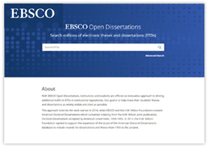 EBSCO Open Dissertation