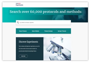 Springer Protocols (SpringerNatureExperiments)
