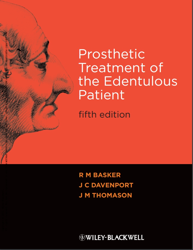 Prosthetic Treatment of the Edentulous Patient, 5th ed.