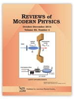 Reviews of Modern Physics