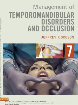 management of temporomandibular disorders and occlusion rswb