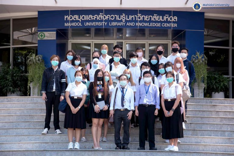 หอสมุดและคลังความรู้ฯ ให้การต้อนรับอาจารย์และนักศึกษาสาขาวิชาทรัพยากรชีวภาพและชีววิทยาสภาวะแวดล้อม (หลักสูตรนานาชาติ)