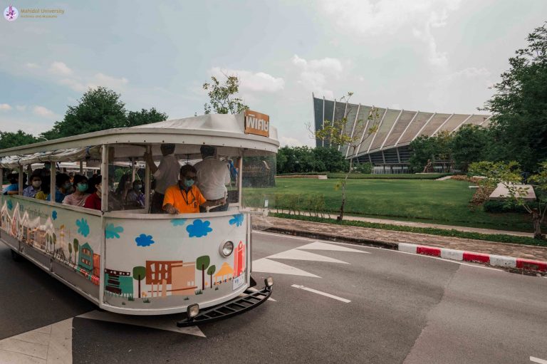 The Archives and Museums Department welcomed and guided the MU Campus Tour activities to students who attended MUIC Open Days 2022.