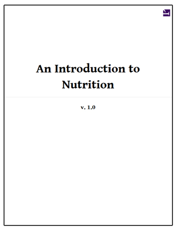 An Introduction to Nutrition