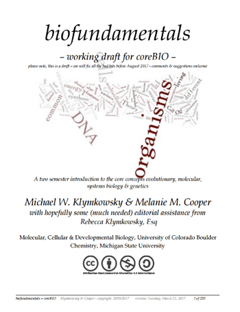 Biofundamentals 2.0