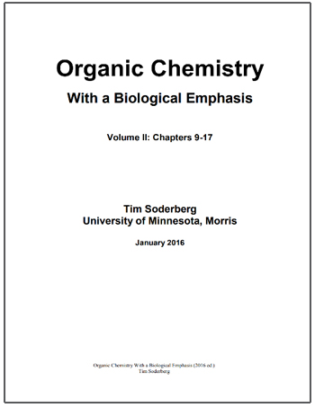 Organic Chemistry with a Biological Emphasis, Volume II