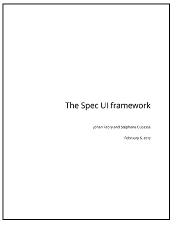 The Spec UI framework