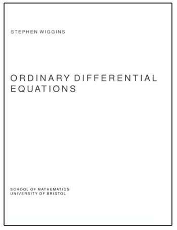 Ordinary Differential Equations