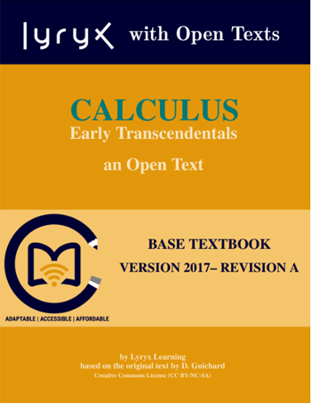 Calculus: Early Transcendentals