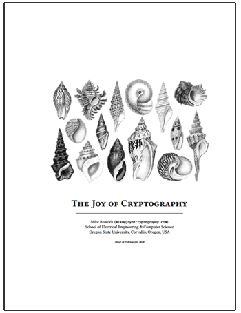 The Joy of Cryptography