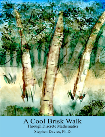 A Cool Brisk Walk Through Discrete Mathematics