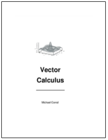 Vector Calculus