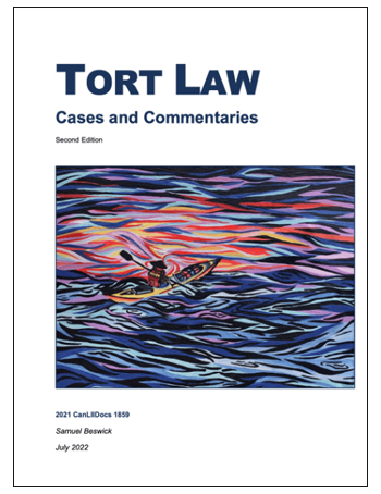 Tort Law: Cases and Commentaries - 2nd Edition