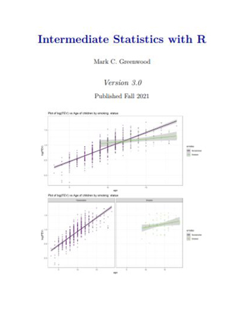 Intermediate Statistics with R