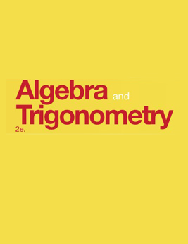 Algebra and Trigonometry 2e