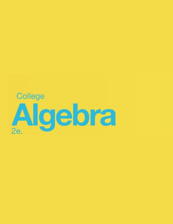 College Algebra 2e