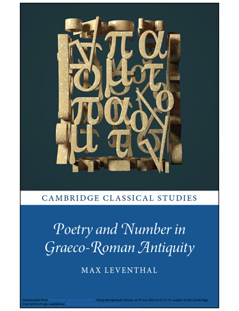 Poetry and Number in Graeco-Roman Antiquity