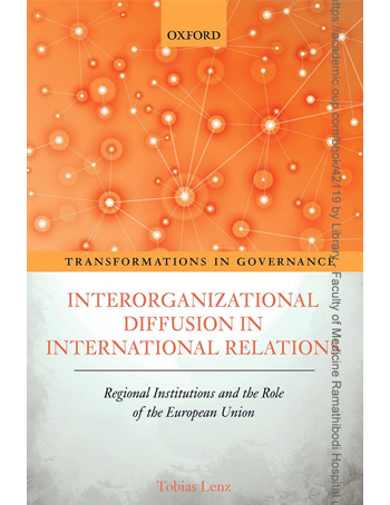 Interorganizational Diffusion in International Relations: Regional Institutions and the Role of the European Union