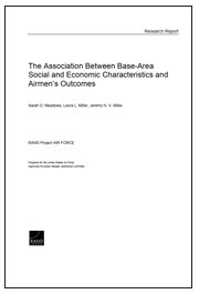 The Association Between Base-Area Social and Economic Characteristics and Airmen's Outcomes