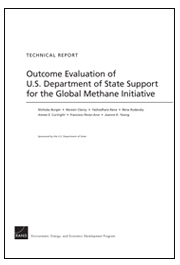 Outcome Evaluation of U.S. Department of State Support for the Global Methane Initiative