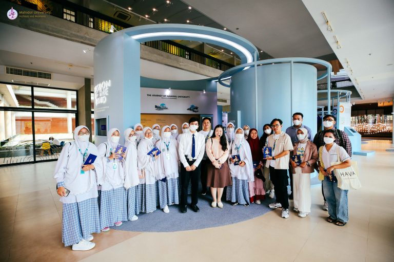 ฝ่ายจดหมายเหตุและพิพิธภัณฑ์ฯ ให้การต้อนรับคณะผู้แทนจาก Globlal Youth Action สาธารณรัฐอินโดนีเซีย