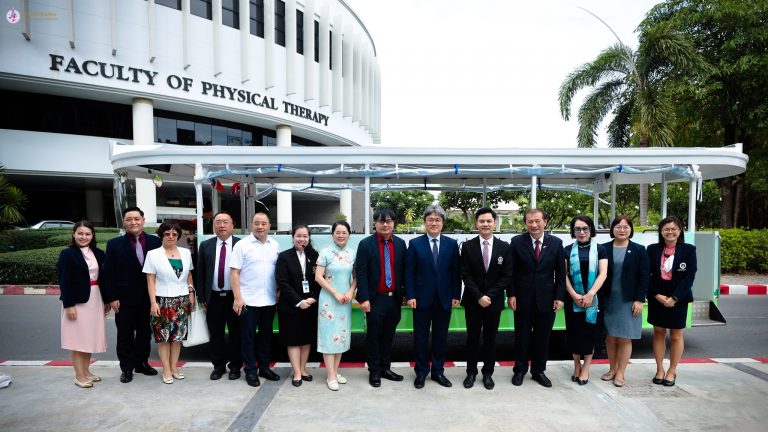 ฝ่ายจดหมายเหตุและพิพิธภัณฑ์ฯ ให้การต้อนรับคณะผู้เข้าร่วมพิธีเปิดป้ายสถาบันขงจื่อมหาวิทยาลัยมหิดล